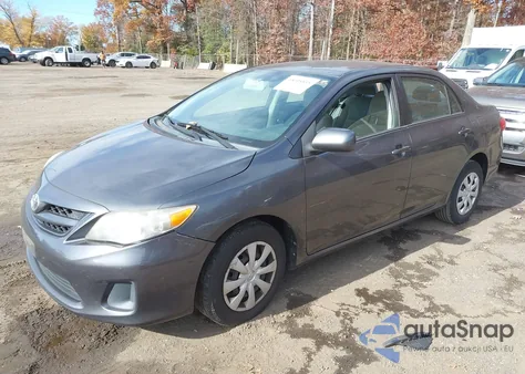 2011 Toyota Corolla Le из США, поврежденный, VIN 2T1BU4EEXBC647989